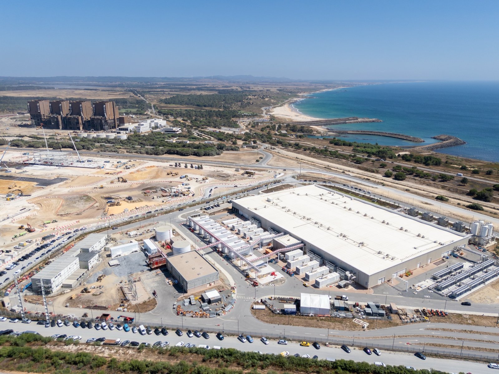 Hyperscale AI data center campus site